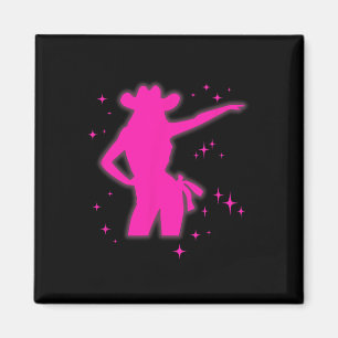 Imán Pony Y Heels Lover Clubs De Chicas Rosados Disco N