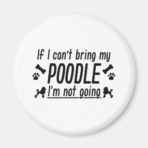Imán Poodle