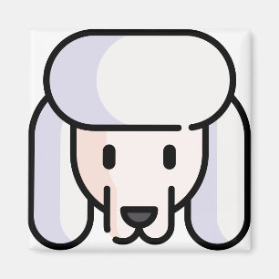 Imán Poodle