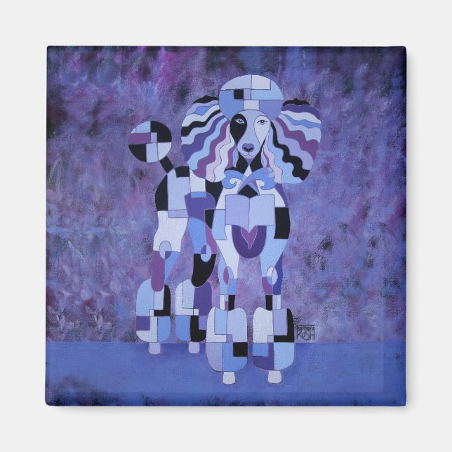 Imán Poodle Magnet (Frente)