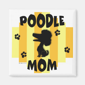 Imán Poodle Mom Magnet