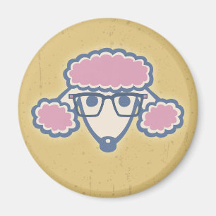 Imán Poodle Nerd