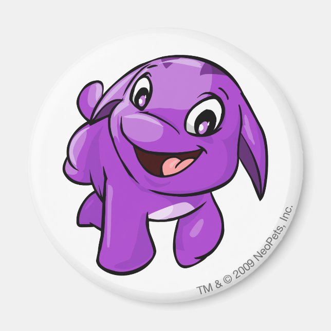 Imán Poogle Purple (Frente)