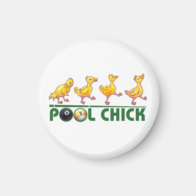 Imán Pool Chick (Frente)