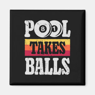 Imán Pool se lleva graciosa Billiards Player 8 Ball Gif