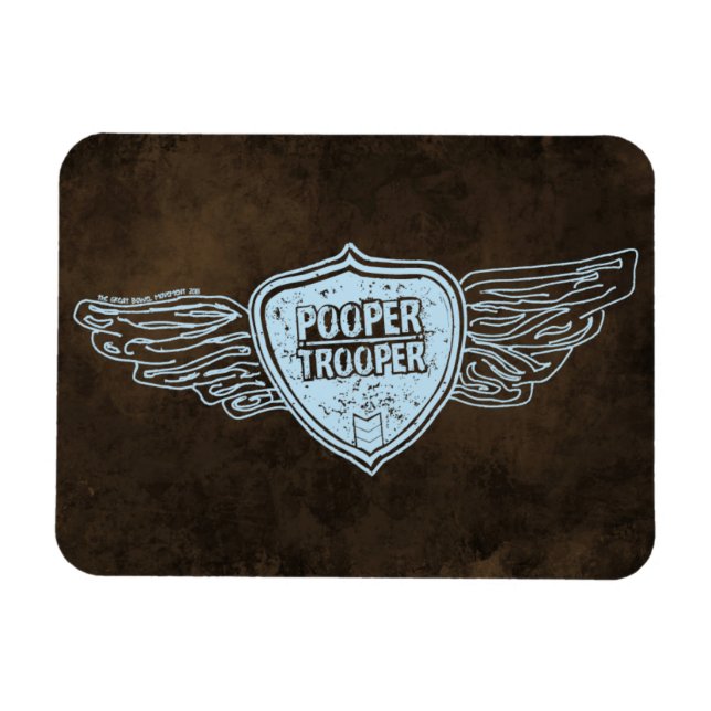 Imán Pooper Trooper Magnet (Horizontal)