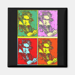 Imán Pop-art Beethoven