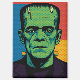 Imán Pop Art Frankenstein Fridge Magnet