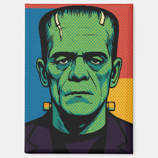 Imán Pop Art Frankenstein Fridge Magnet