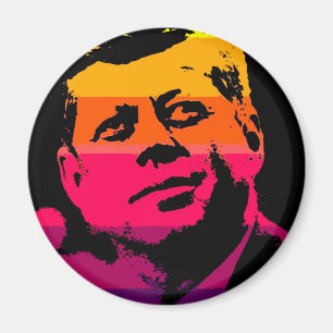 Imán Pop Art Jack JFK John F. Kennedy