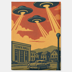 Imán Pop Art MCM Alien Invasion