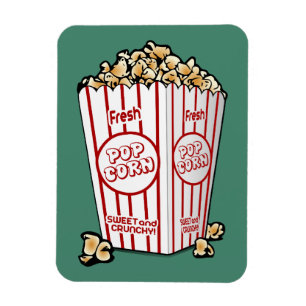 Imán Popcorn fresco
