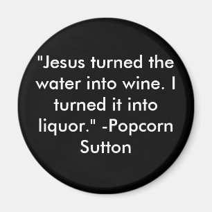 Imán Popcorn Sutton
