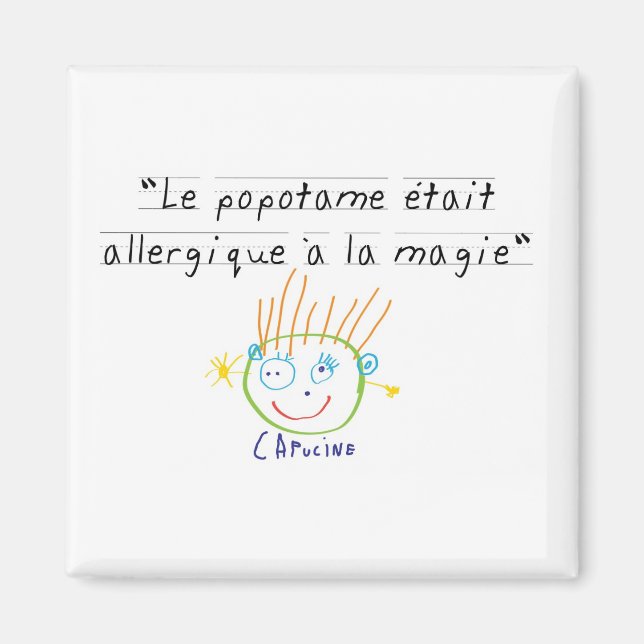 Imán Popotame (Frente)