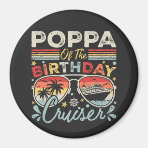 Imán Poppa del Círculo de Vacaciones en Cruiser de Cump