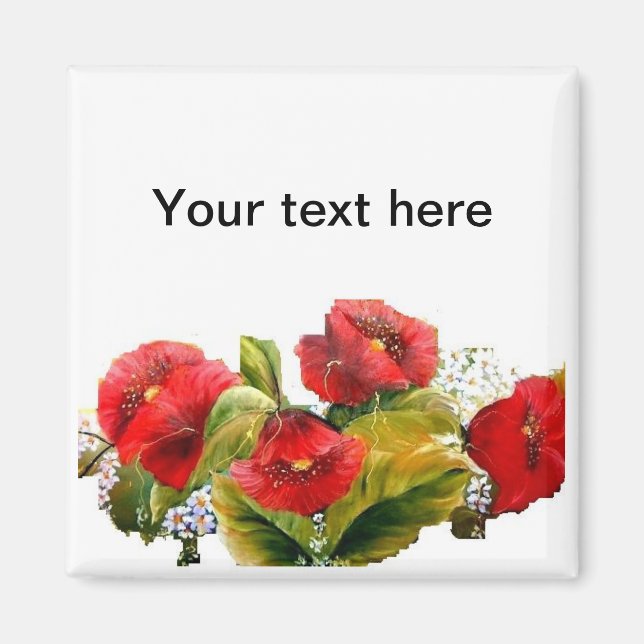 IMÁN POPPIES ESCALADAS (Frente)