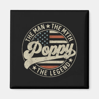 Imán Poppy The One And Only The Legend Flag Fathers Day