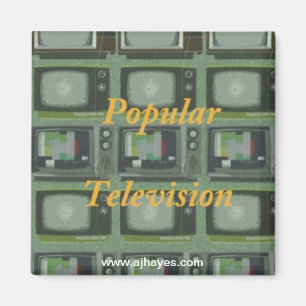 Imán popular de la televisión