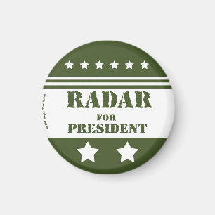 Imán Por el Presidente Radar