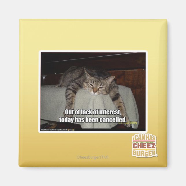 Imán Por falta de interés (Frente)