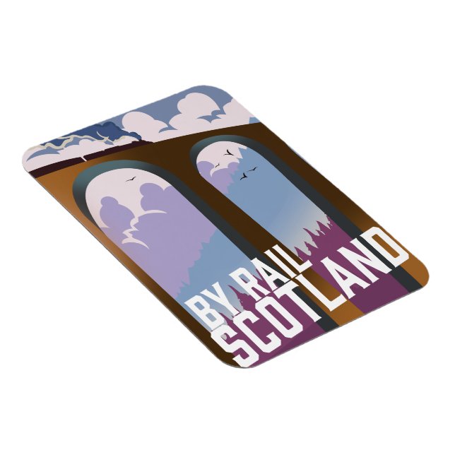 Imán Por Ferrocarril Escocia (Lado Derecho)
