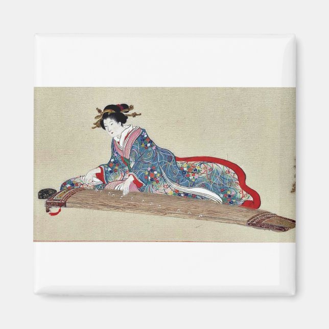 Imán por Hasegawa, Settei Ukiyo-e. (Frente)