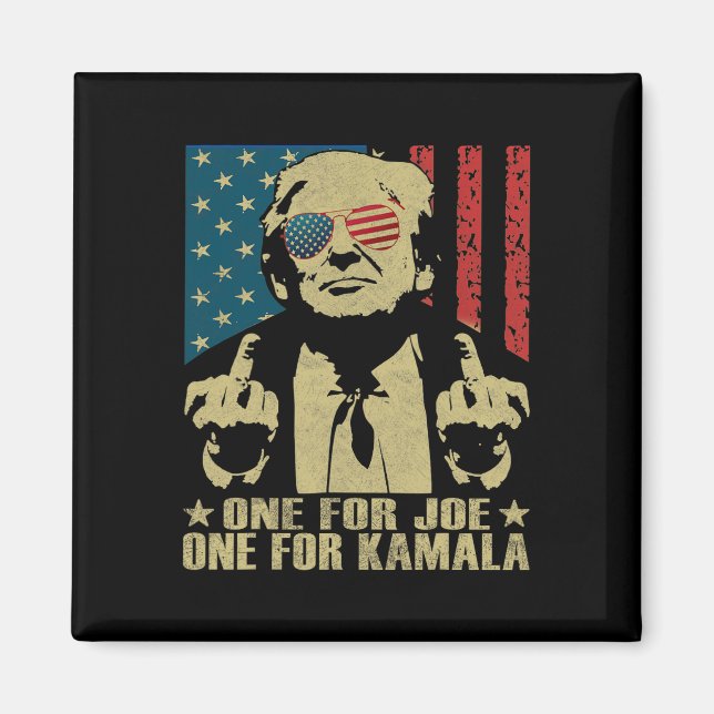 Imán Por Joe One Para Kamala Funny Trump 2024 (Frente)