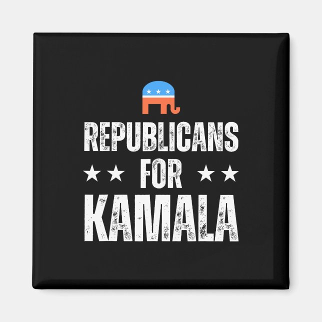 Imán Por Kamala Harris (Frente)
