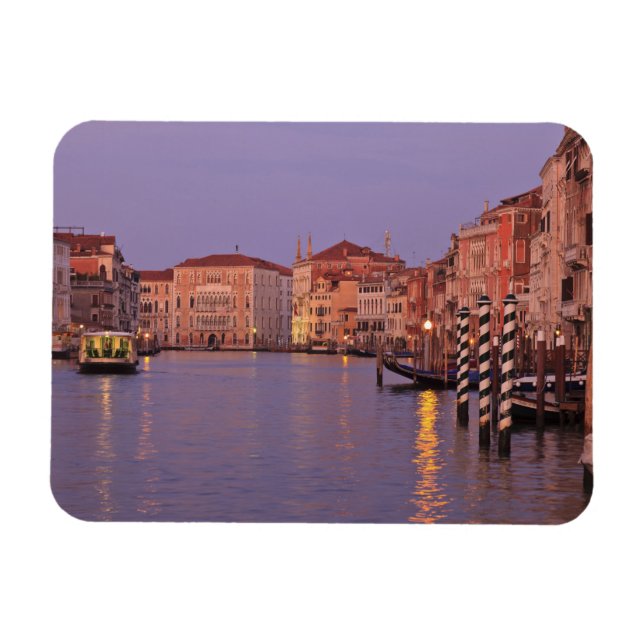 Imán por la mañana, Grand Canal Tour, Venecia, Italia (Horizontal)