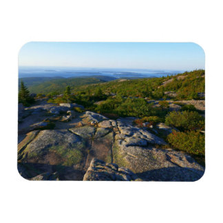 Imán Por la mañana sobre la montaña Cadillac en Acadia