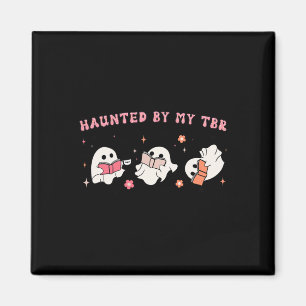 Imán Por My Tbr Boo Groovy Cute Ghost Funny Halloween W