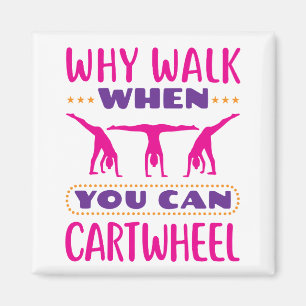 Imán ¿Por qué caminar cuando se puede montar el volante