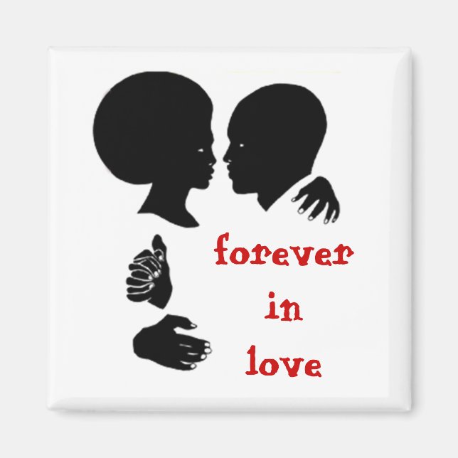 Imán Por Siempre En El Magnet Del Amor (Frente)