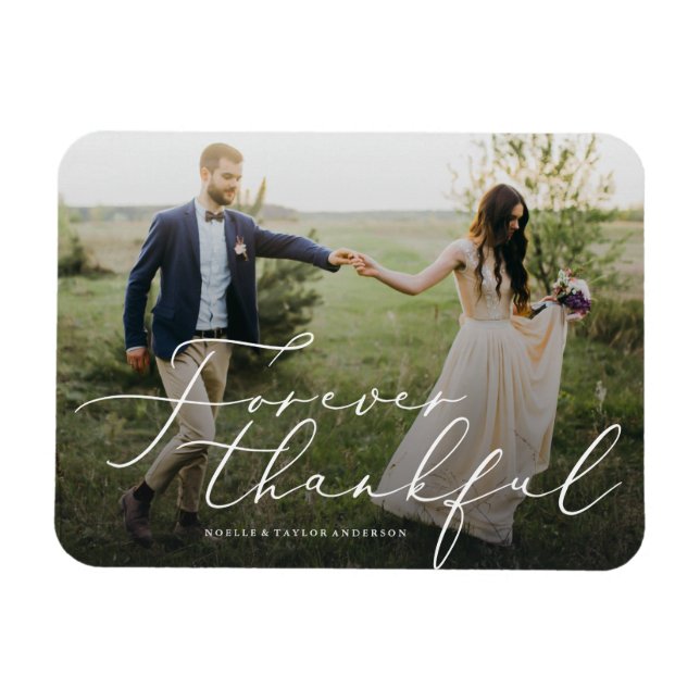 Imán Por Siempre Gracias Magnet (Horizontal)