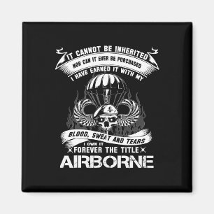 Imán Por siempre tengo el título de Ranger del Ejército