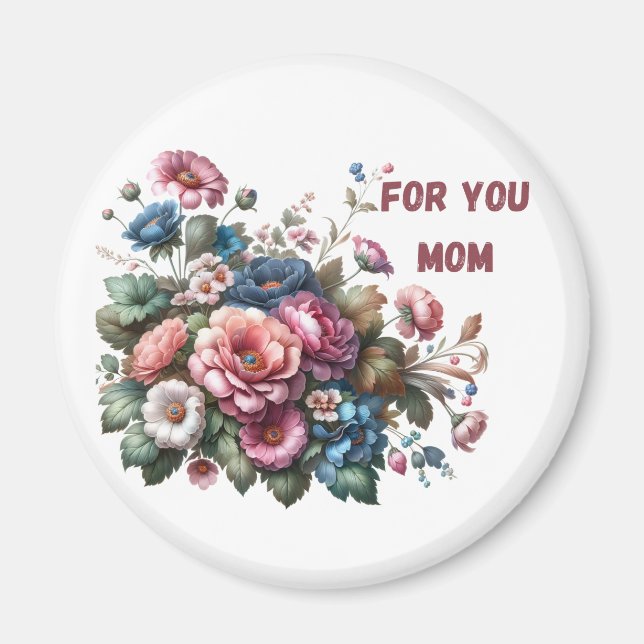 Imán Por Tu Mamá Magnet (Frente)