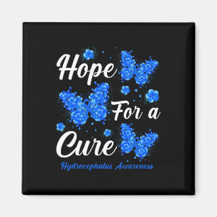 Imán Por Una Mariposa De Cure Hydrocephalus Awareness