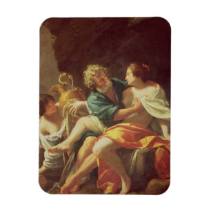 Imán Porción y sus hijas, c.1630 (aceite en lona)
