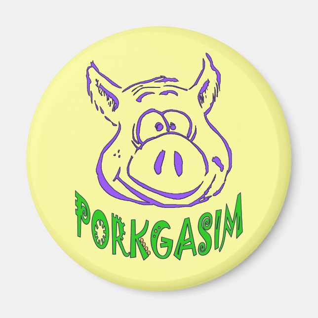 Imán ¡Porkgasim! (Frente)