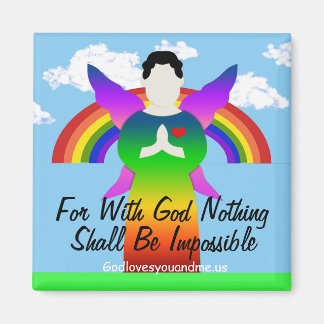 Imán Porque Con Dios Nada Será Imposible