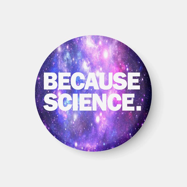 Imán Porque la ciencia (Frente)