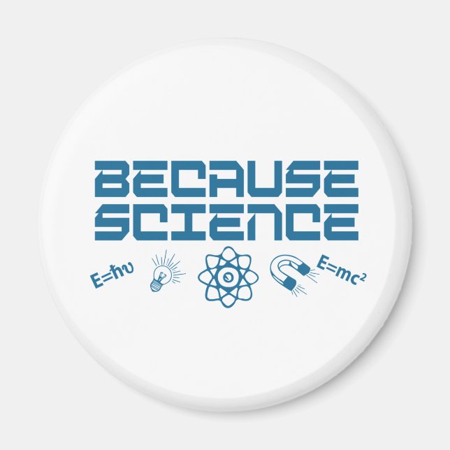 Imán Porque la ciencia (Frente)