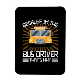 Imán Porque Soy El Conductor De Autobús
