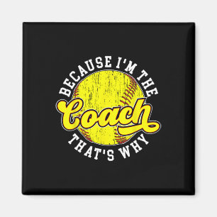 Imán Porque soy el entrenador Softll Coach Softll Coach