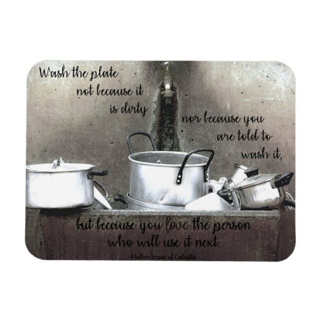 Imán "Porque te encanta" Kitchen Magnet (Horizontal)