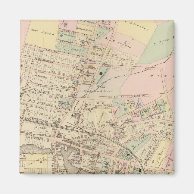 Imán Port Chester, Nueva York 2 (Frente)