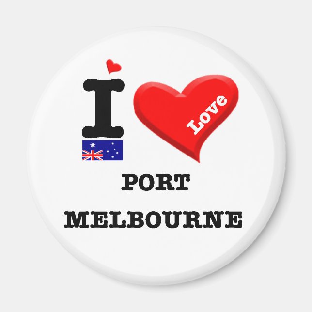 Imán PORT MELBOURNE - Amo (Frente)