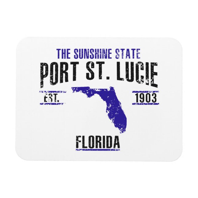 Imán Port St. Lucie (Horizontal)