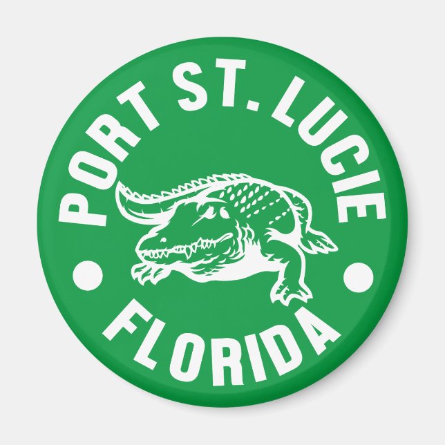 Imán Port St. Lucie, Florida (Frente)