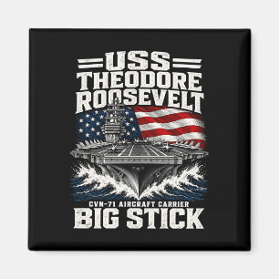 Imán Portaaviones USS Theodore Roosevelt masculino